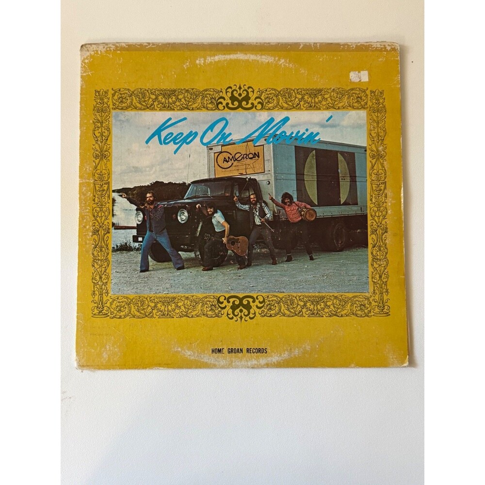Cameron Keep On Movin' LP 1976 Home Groan Records 3730 VG Cleaned